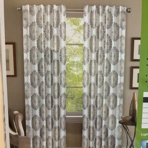 Mandala drapery panels set